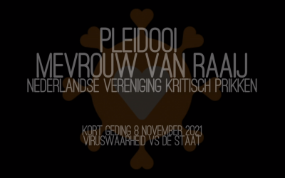 Juridisch, 07-12-2021, Pleidooi Anne-Marie van Raaij van NVKP