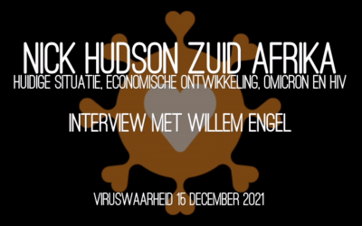 Maatschappij, 14-12-2021, Interview met Nick Hudson uit Zuid-Afrika