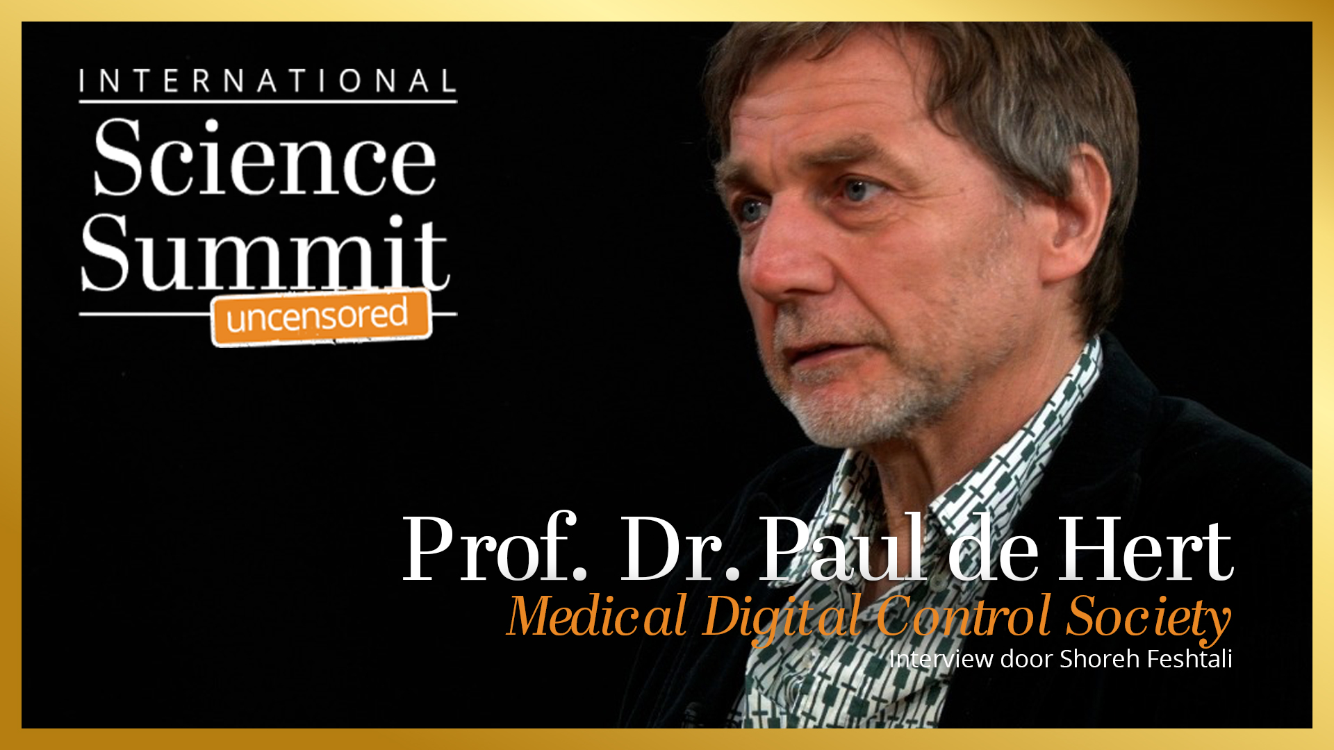 Science Summit Paul de Hert Youtube