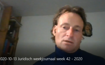 Juridisch weekjournaal week 42 – 2020