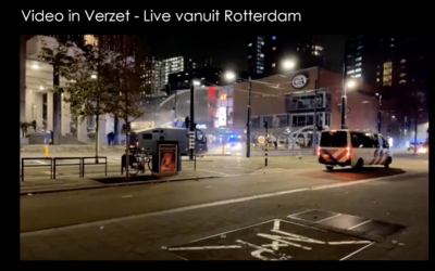 Slag om de Coolsingel Rotterdam 4 – Video in Verzet Live vanuit Rotterdam (4 min)