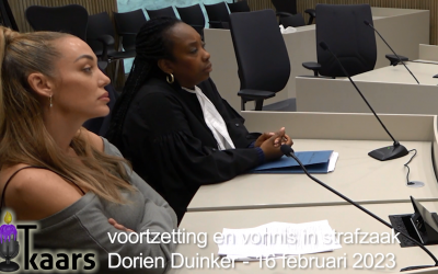 Vonnis Dorien Rose Duinker – veroordeeld voor zitten op het Museumplein bij rellen die er niet waren..