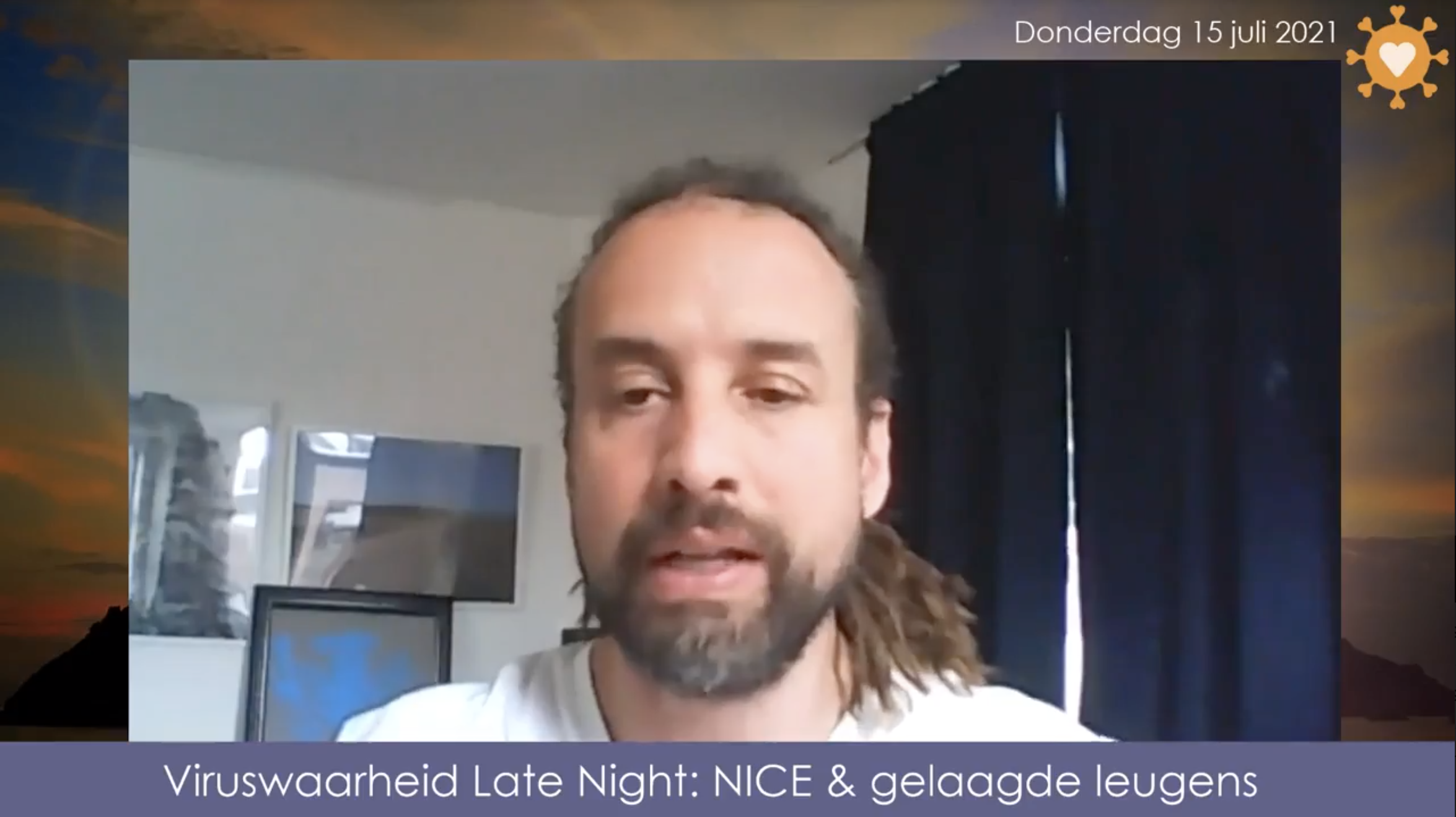 2021 07 15 Viruswaarheid Late Night NICE geslaagde leugens met Willem Engel