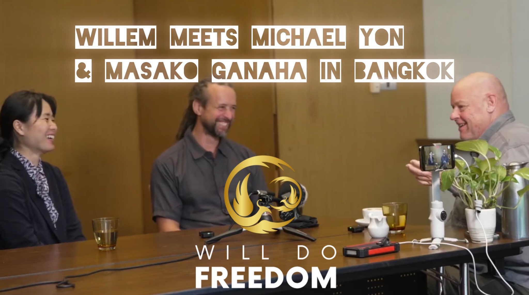 2024 09 23 WillDoFreedom Willem Meets Masako Michael in Bangkok