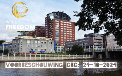 WillDoFreedom – Voorbeschouwing CBG: 24-10-2024