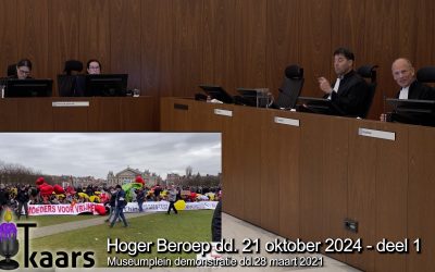 Hoger Beroep Museumplein Demonstranten Amsterdam dd. 28 maart 2021 – 21 oktober 2024-Deel 1