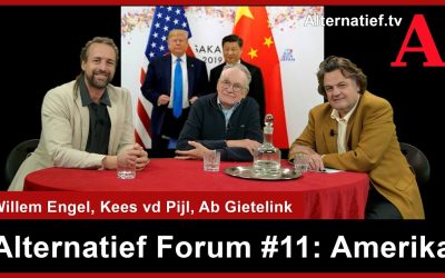 Alternatief Forum #11-Trump & Amerika met Willem Engel, Kees vd Pijl, Ab Gietelink