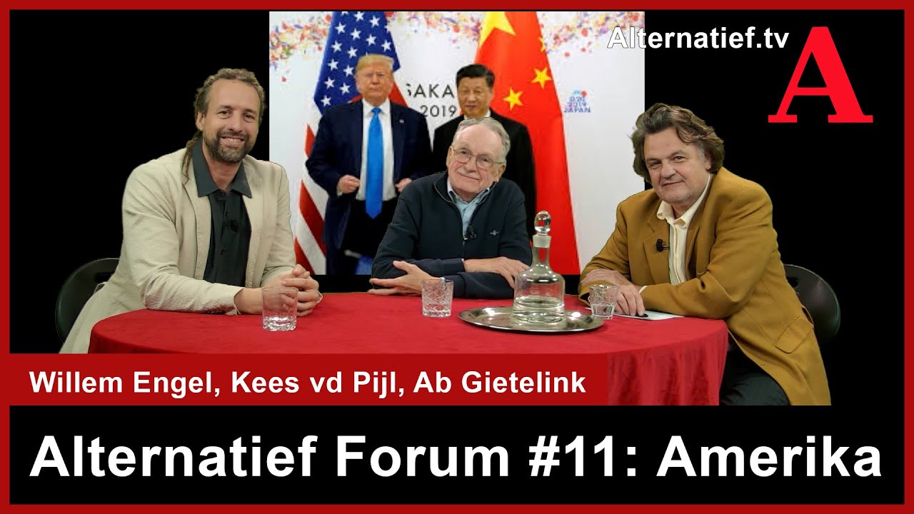 2024 11 10 Alternatief Forum 11 Trump Amerika met Willem Engel Kees vd Pijl Ab Gietelink