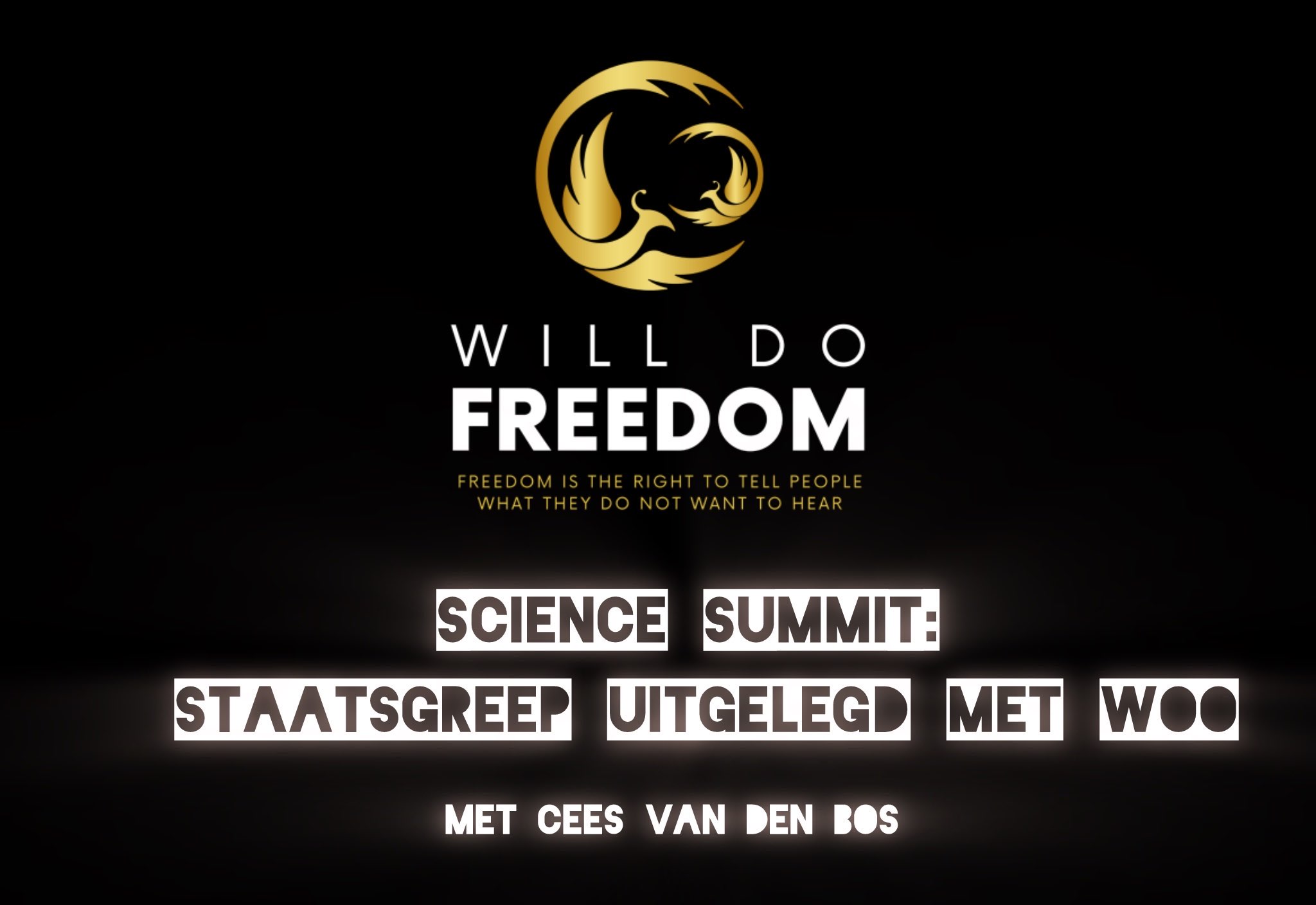 2024 11 25 Science Summit met Cees van den Bos Staatsgreep uitgelegd met WOO