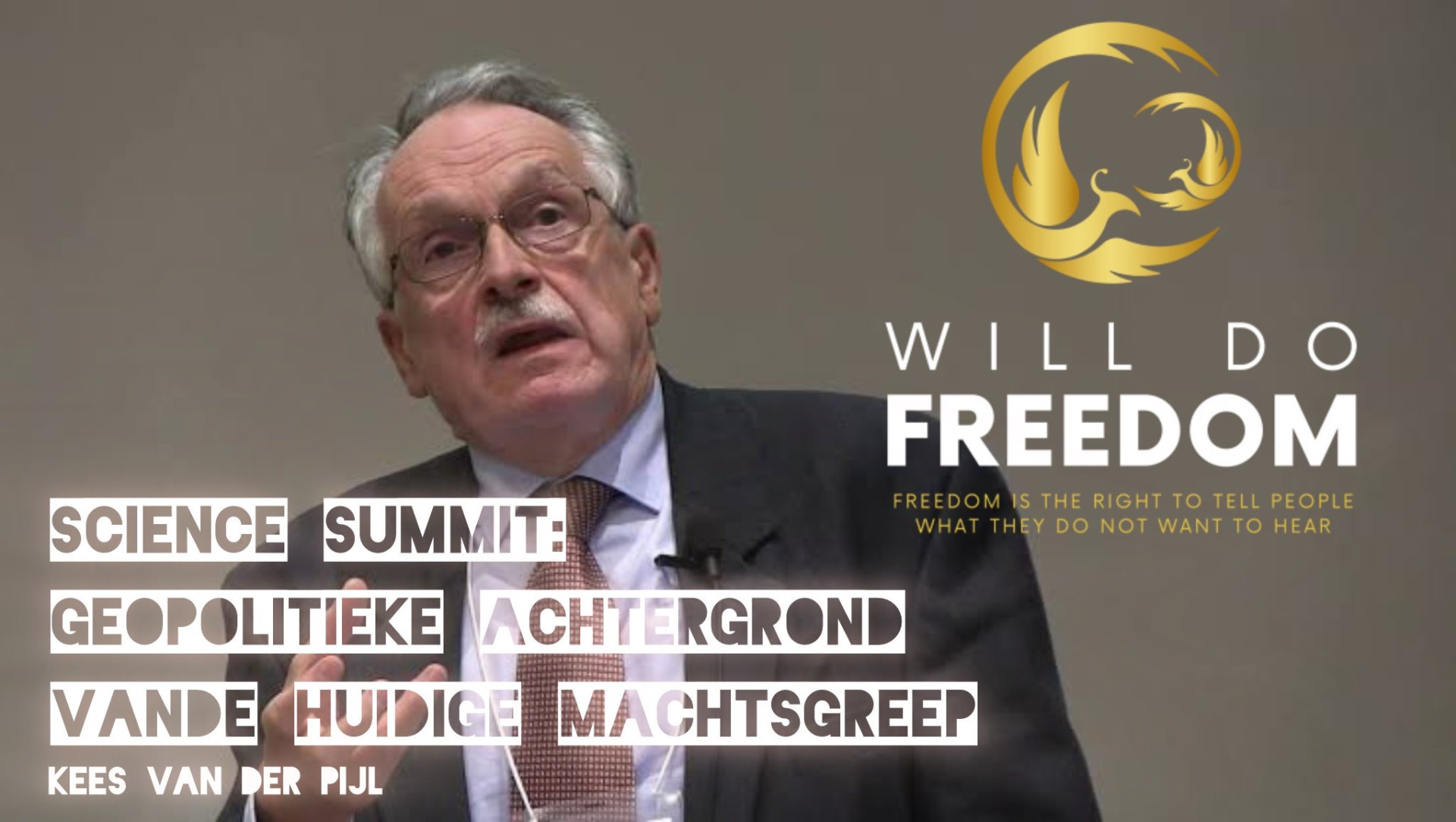 2024 11 26 Science Summit met Kees van der Pijl Geopolitieke achtergrond van de huidige machtsgreep