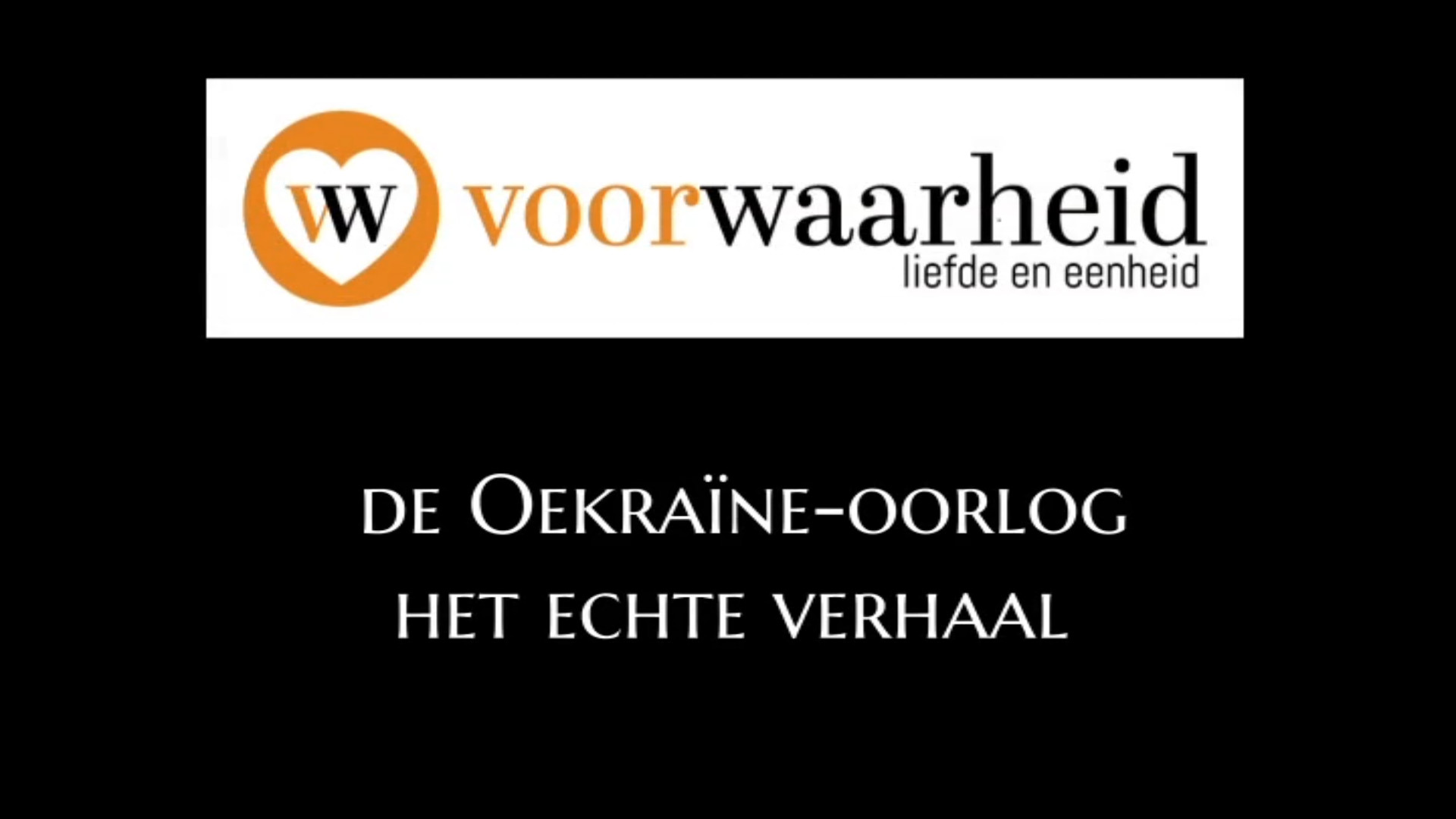 2024 11 28 De Oekraine oorlog het echte verhaal