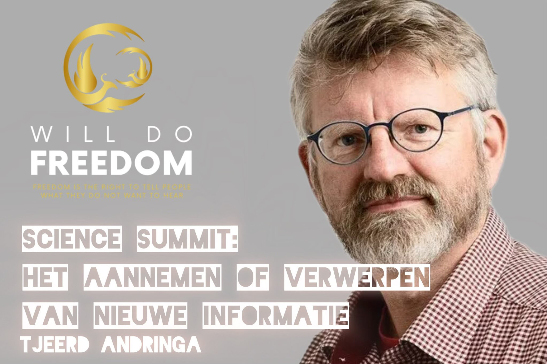 2024 12 04 Science Summit Tjeerd Andringa Het aannemen of verwerpen van nieuwe informatie