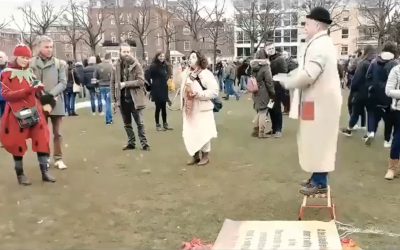 Museumplein – demonstratie zondag 4 april 2021