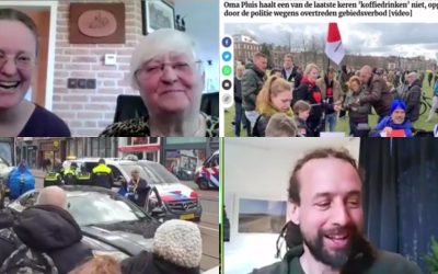 Willem bespreekt met Linda (oma van Petra) haar arrestatie en gebiedsverbod