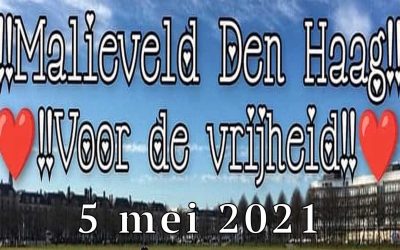 Voor de Vrijheid- Malieveld Den Haag – 5 mei 2021