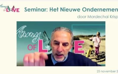 Het Nieuwe Ondernemen – Seminar door Mordechai Krispijn