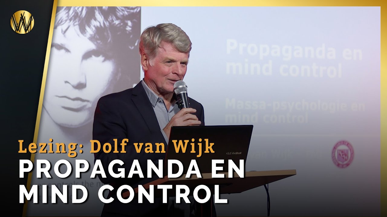 2025 05 25 Cafe Weltschmerz Lezing over Propaganda en Mind Control Dolf van Wijk