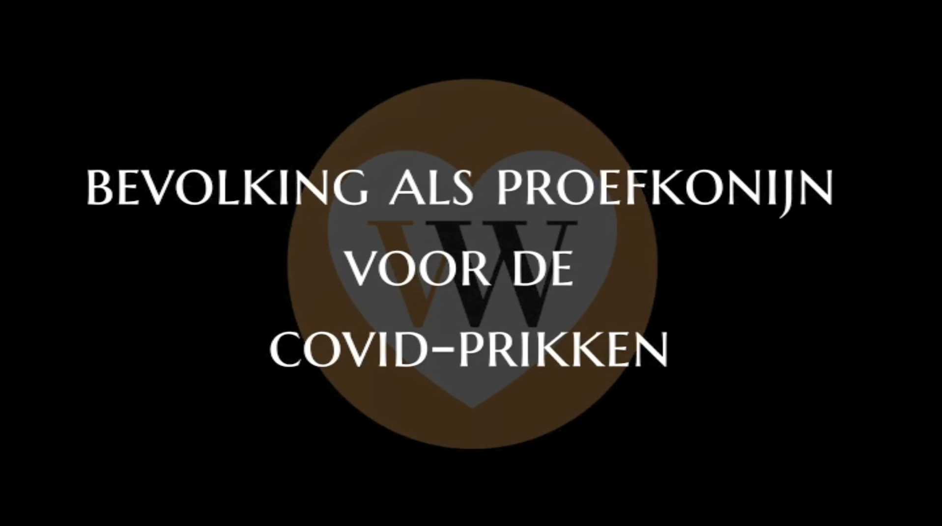 2025 09 23 Bevolking als proefkonijn voor de COVID prikken