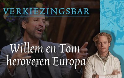Blue Tiger Studio – Verkiezingsbar: Willem en Tom heroveren Europa