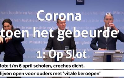 Potkaars – Corona toen het gebeurde – Op Slot