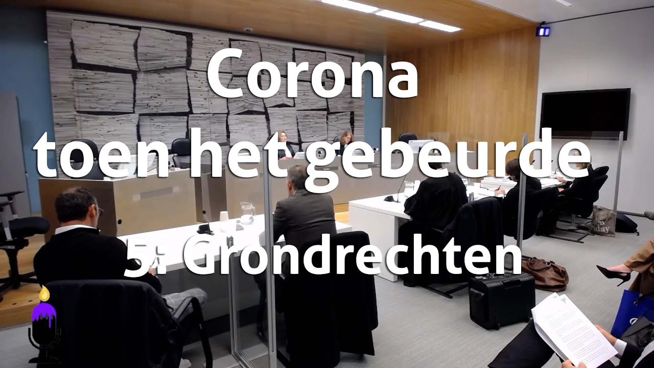 Potkaars Corona toen het gebeurde Grondrechten